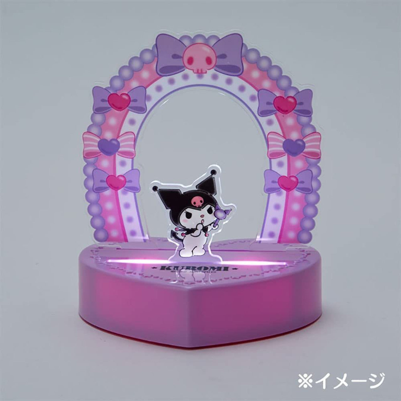 SANRIO Gobelet transparent Kuromi