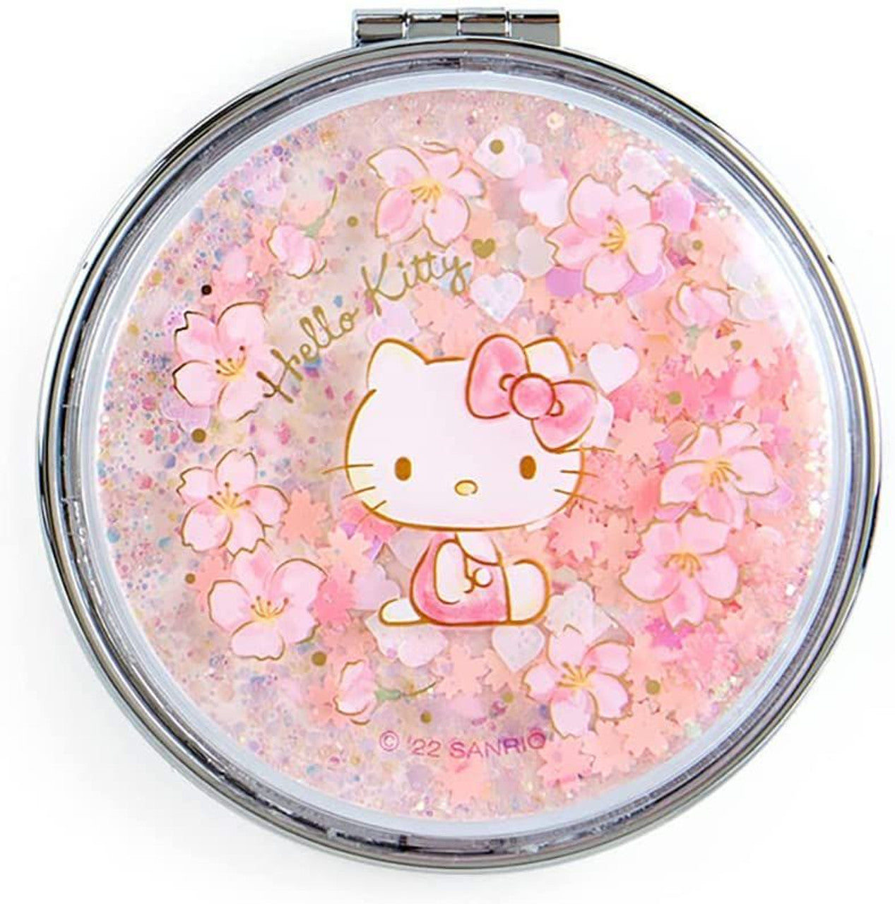 Hello Kitty Compact Mirror (Sakura Series) Beauty Japan Original   