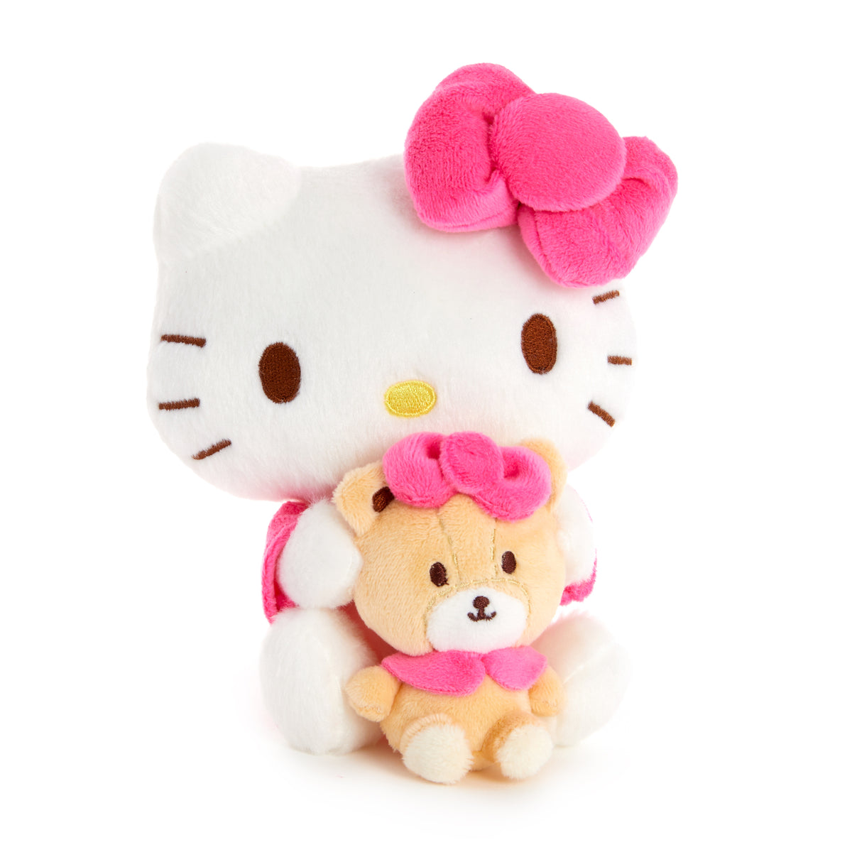 hello kitty with teddy bear