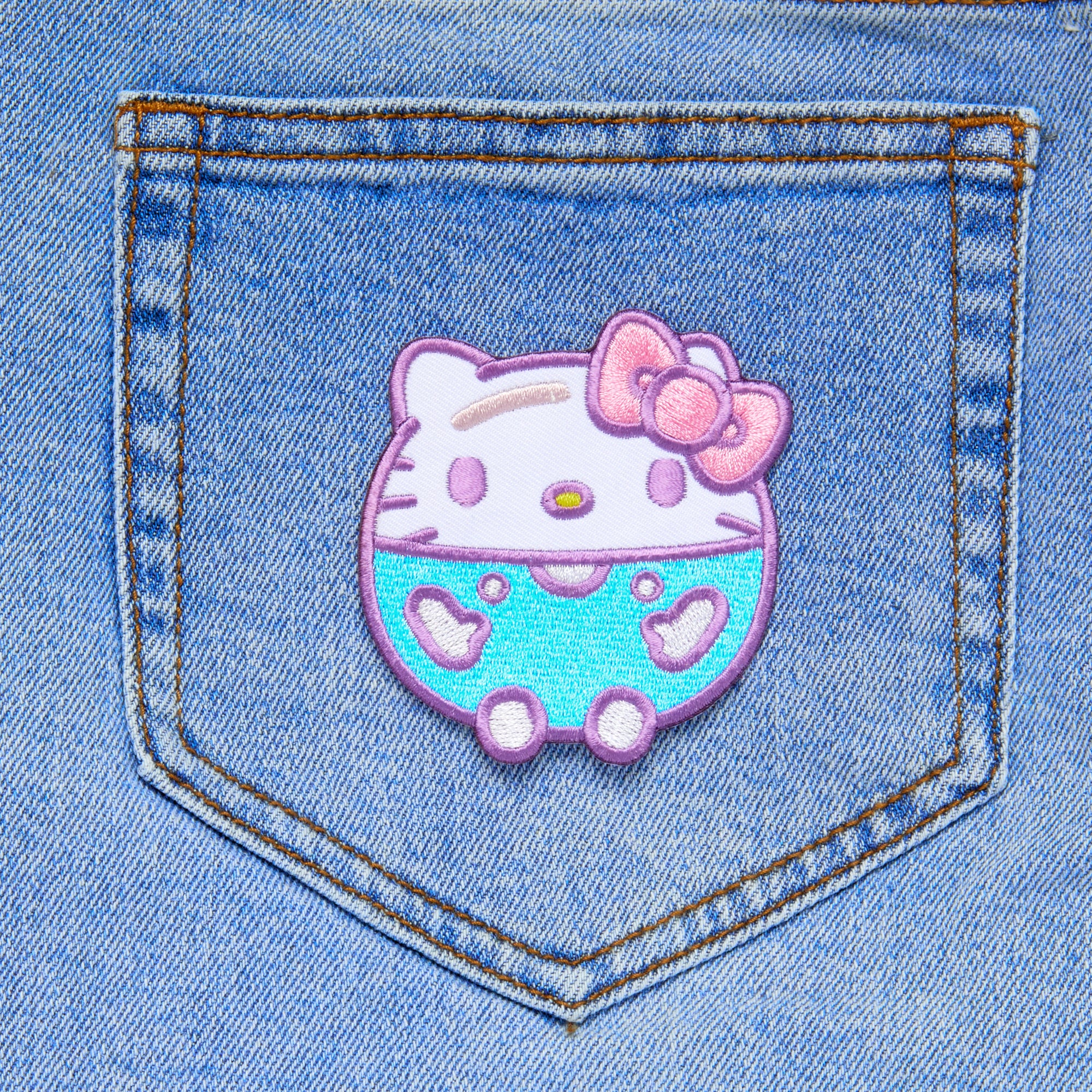 Sanrios Anime Hello Kitty Iron On Patches for Clothing Sew On/iron On  Applique Embroidered Patches for T-Shirt, Jackets, J
