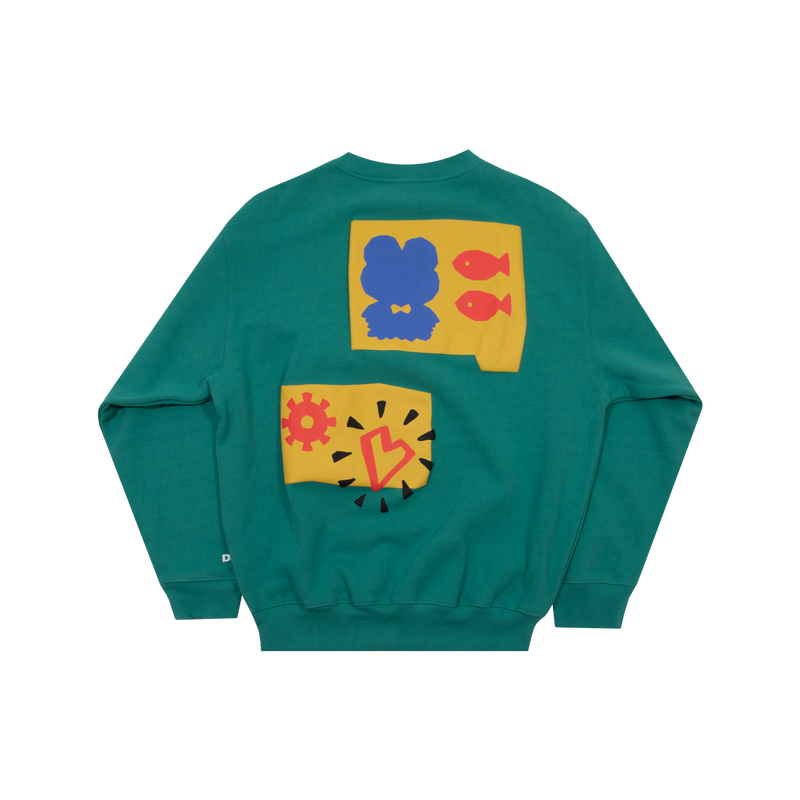 Keroppi Puff Print Sweatshirt - Sanrio