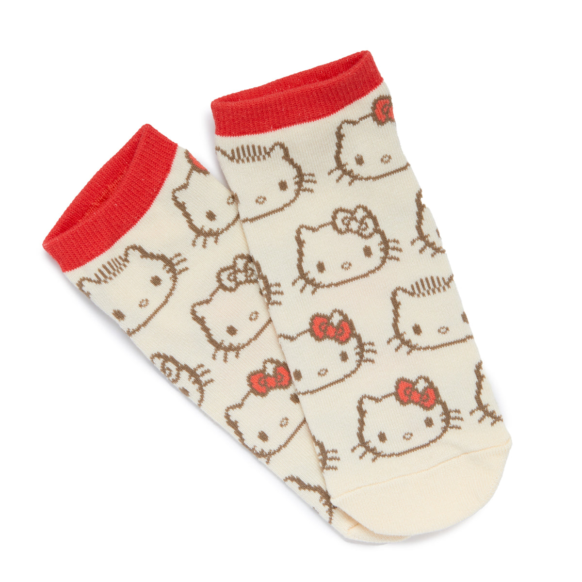 Hello Kitty Low-cut Ankle Socks (Face