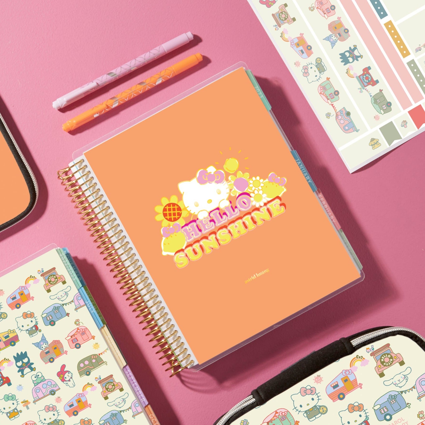 Hello Kitty London Spiral Notebook