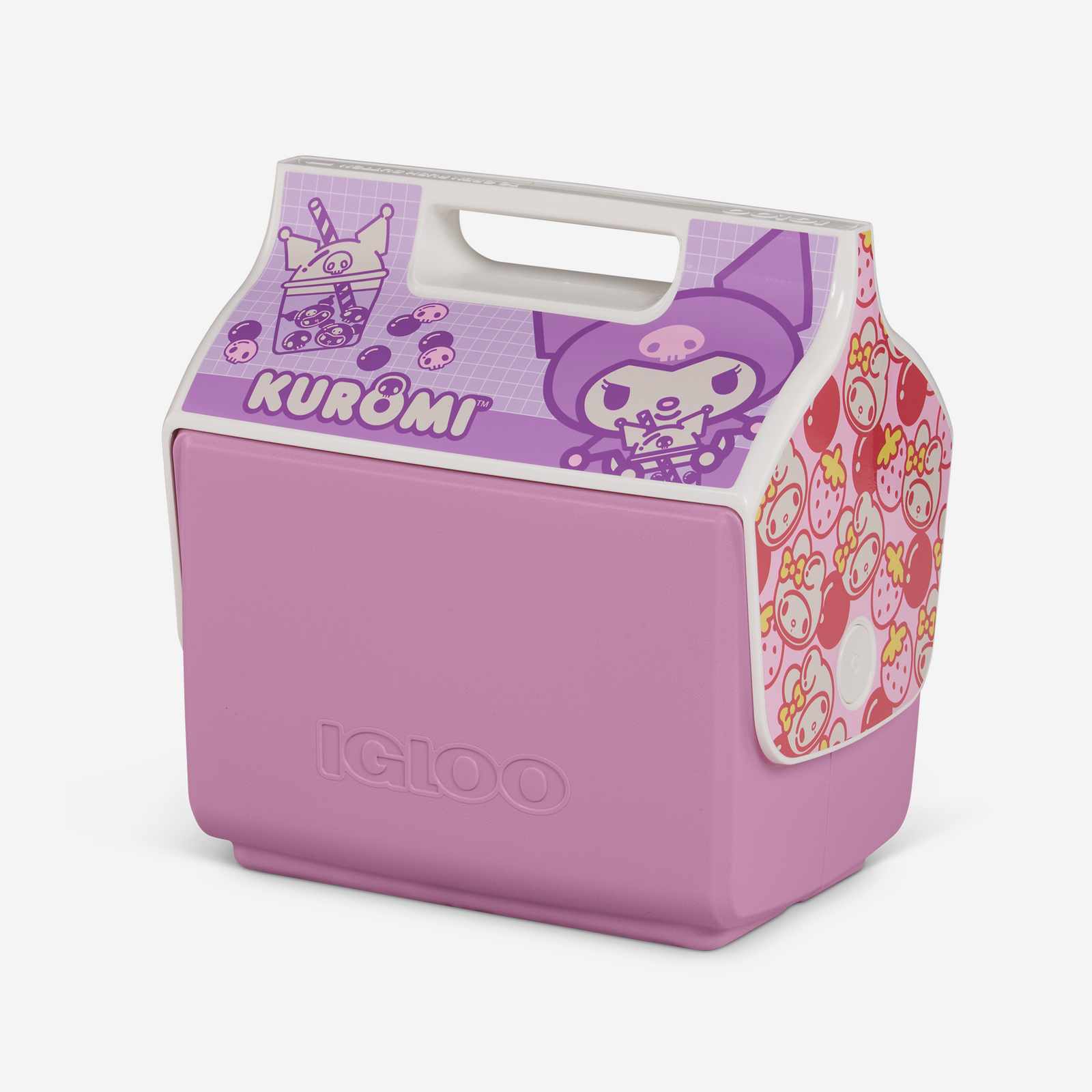 Sanrio Characters Glitter Snap Storage Box