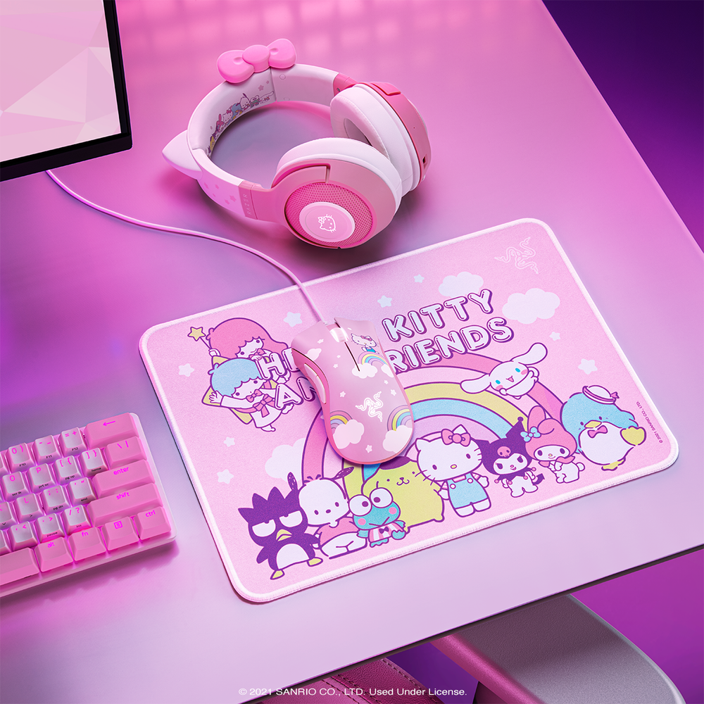 Hello Kitty Kawaii Lighted Compact Mirror with Touch Sensor Switch for Adjustable Brightness Impressions Vanity · Company
