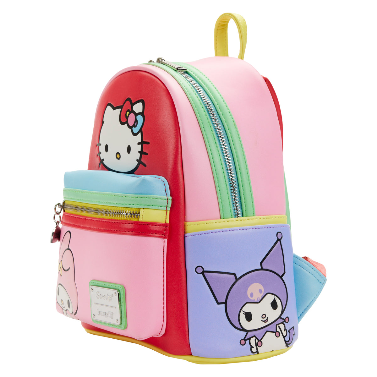 Uganda Faringe Novedad Hello Kitty and Friends Loungefly Color-block Mini Backpack