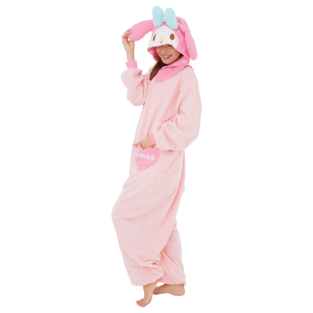 Sanrio Anime Hello Kitty Pajama Pants Cute Loungewear Women's Sleepwear  Thickening Plush My Melody Set Kawaii Thermal Nightwear