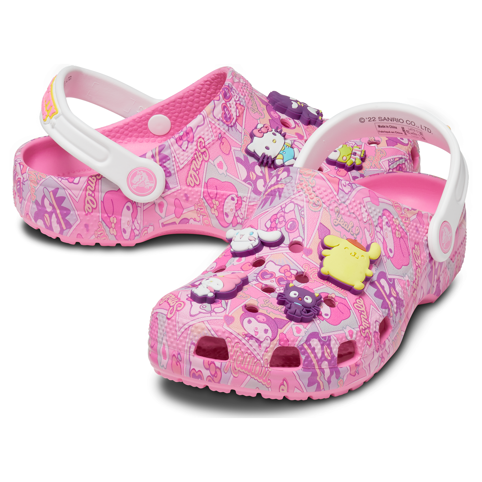 Sanrio Figure Hello Kitty Purin Shoe Croc Jibz Charms Accessories