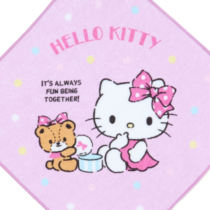 Hello Kitty Cafe Las Vegas Throw Pillow (White)