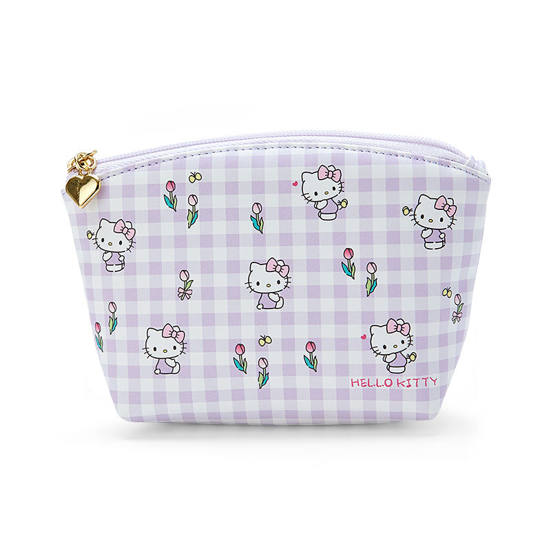 Hello Kitty Drawstring Pouch (Gingham Cafe Series)
