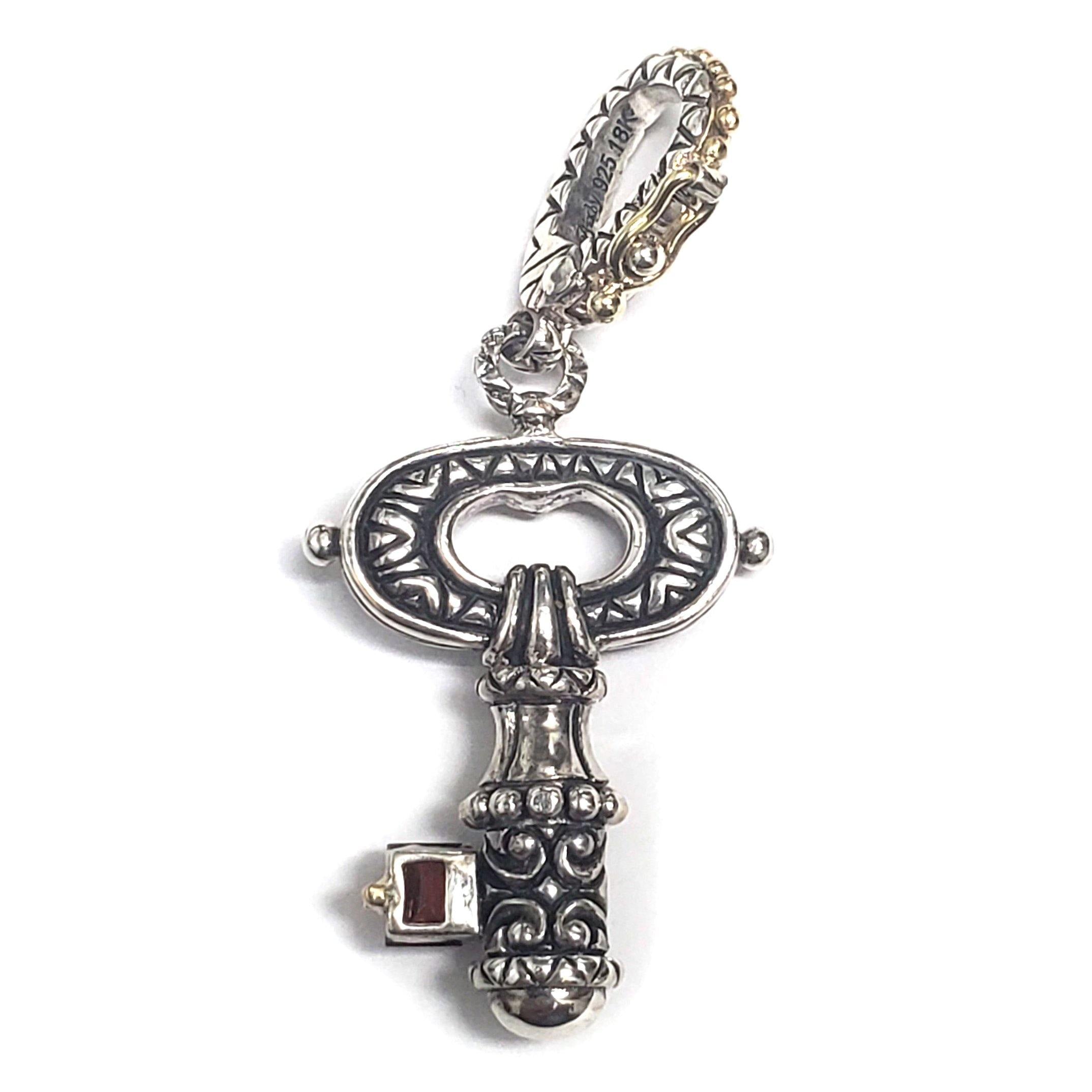 barbara bixby key pendant