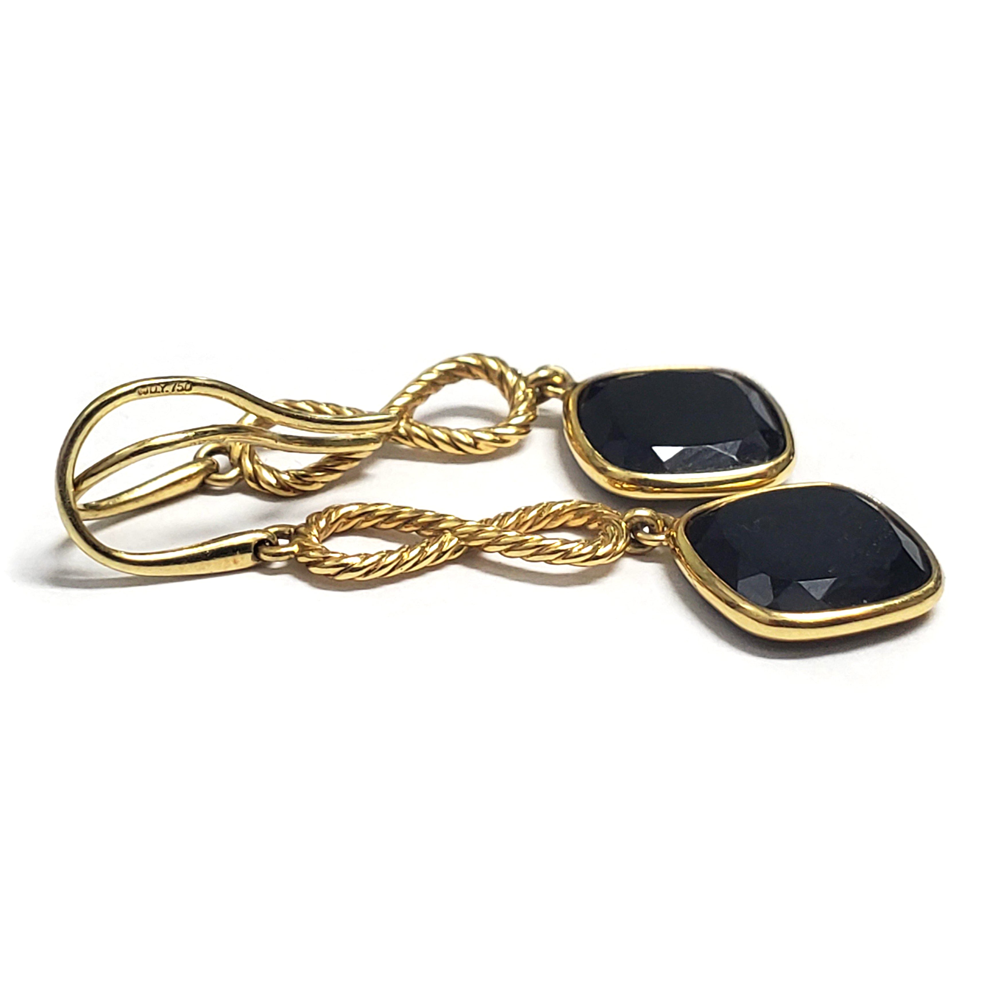 david yurman onyx earrings