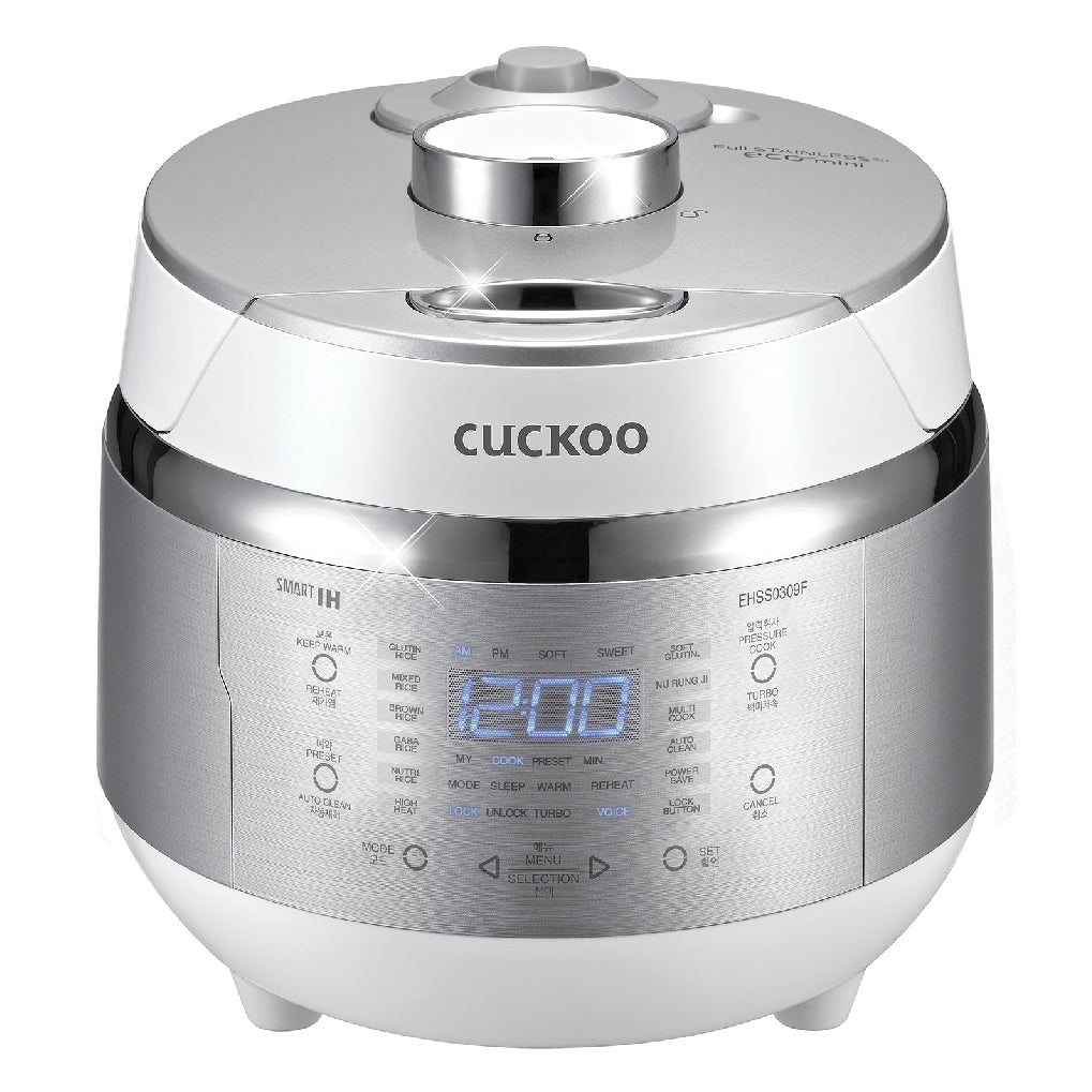 CUCKOO CRP-DHXB0610FS Rice Cooker 6 Cups Premium Full Stainless Silver  -Tracking