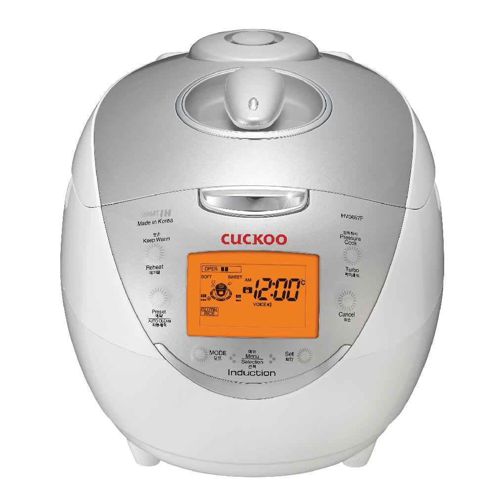 CUCKOO CRP-EHSS0309FG, Induction Heating Pressure Rice Cooker, 15 Menu  Options, Auto-Clean, Voice Guide, Made in Korea