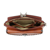 Lady Conceal Evelyn Leather CCW Crossbody Organizer at Classy Conceal