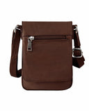 Roma Leathers Vertical Leather Concealed Carry Crossbody Purse at Classy Conceal