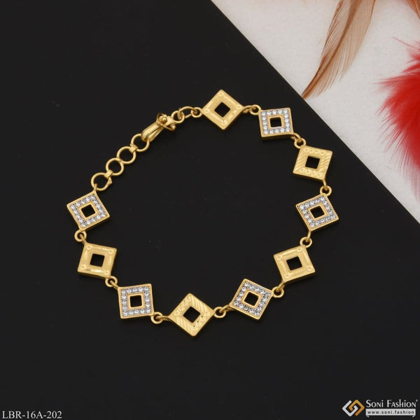 Rubans Voguish Women Gold-Plated Bracelet