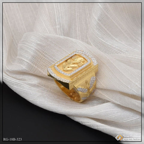1 Gram Gold Forming Stunning Design Superior Quality Ring For Men - Style  A721 at Rs 1100.00 | Men Gold Ring | ID: 25929201848