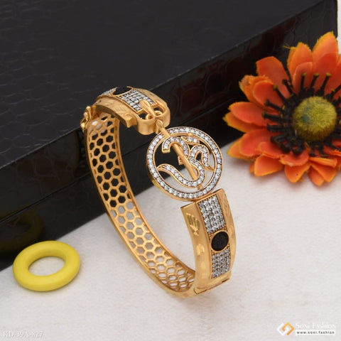 1 gram gold forming chokdi with diamond glittering design bracelet for –  Soni Fashion®