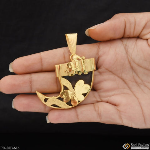 916 Gold Fancy Lion Nail Pendants design online catalog