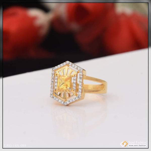 Ladies Designer Gold Ring at Rs 32450 | Ladies Gold Rings in Delhi | ID:  22940950848