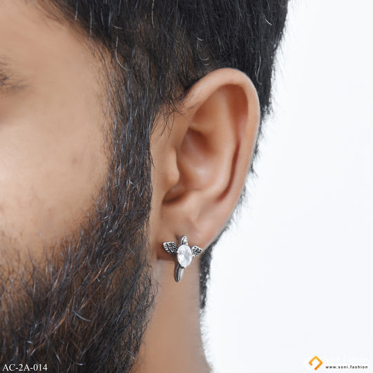 Fashionable Design Surgical Steel Stud Earring for Men (1 Pc) - Style A014 Image 1