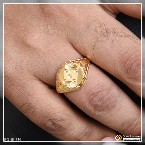 EGMR014 - 18K Men's Gold Ring