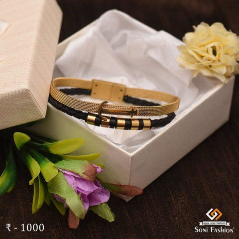 Shop 18K Yellow Gold Bracelet (3.50g) Online - Zoughaib & Sons