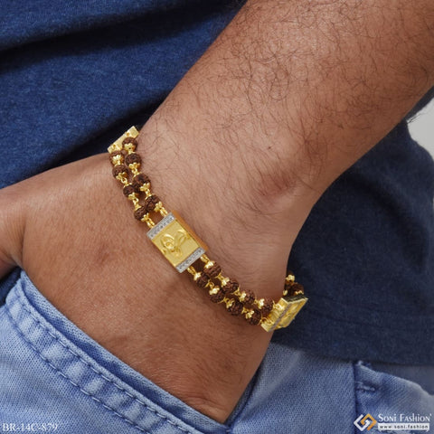Buy Rudraksha Round Beads Buddha Bracelet | Rudraksha Bracelet | 5 Face Bracelet  Online in Malaysia