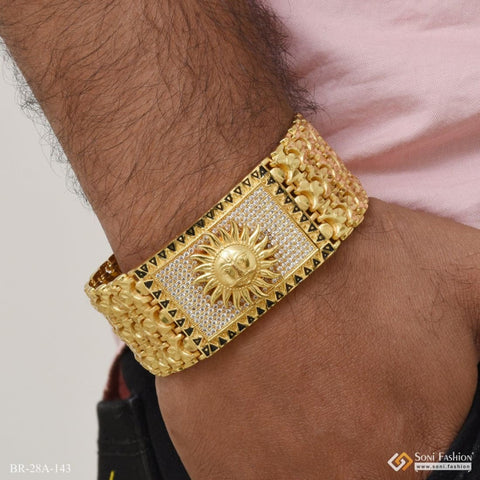 Tangerine Broad Bracelet – Design Jewel