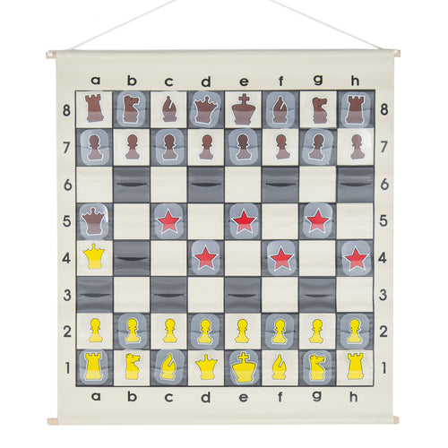 STLCC Vinyl Roll Up Chess Board – World Chess Hall of Fame