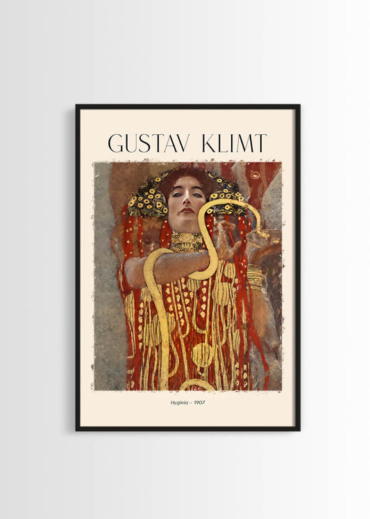 Comprar una Dama con abanico póster de Gustav Klimt - Un complemento  elegante y refinado para la decoración de su hogar - póster Pared