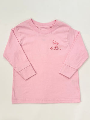 Big Sister Long Sleeve Tee - patch