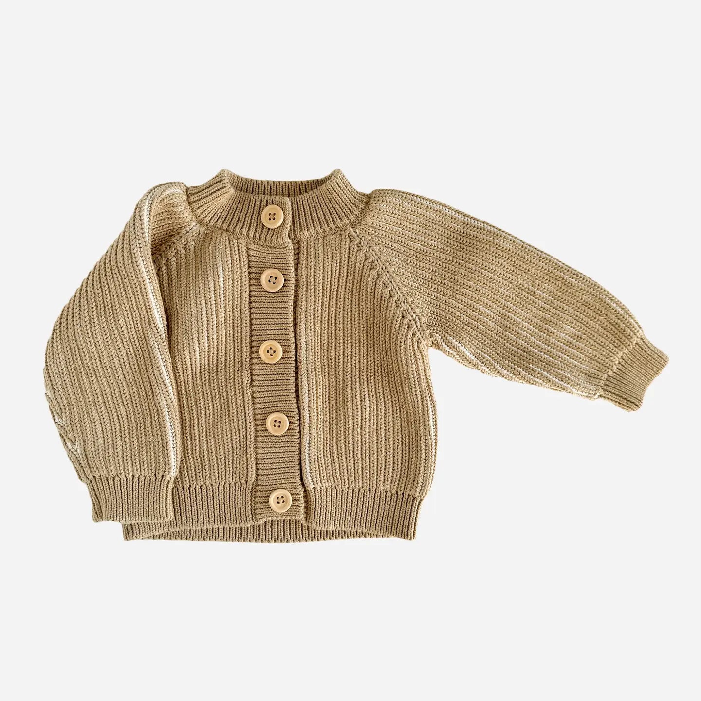 Cotton Cardigan - Barley
