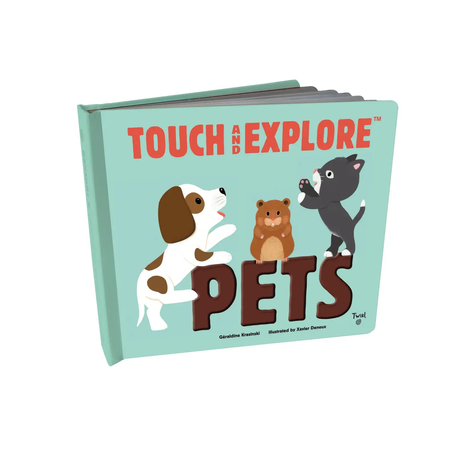 Touch & Explore Book: Pets