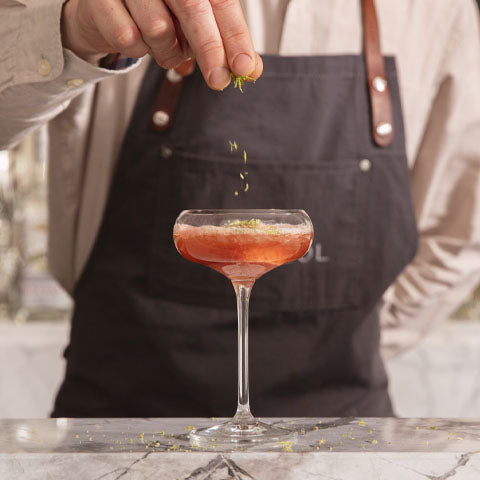 Rhubarb Sgroppino Cocktail