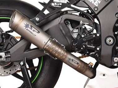 SPARK BMW R1200R / R1200RS (15/16) Titanium Slip-on Exhaust 