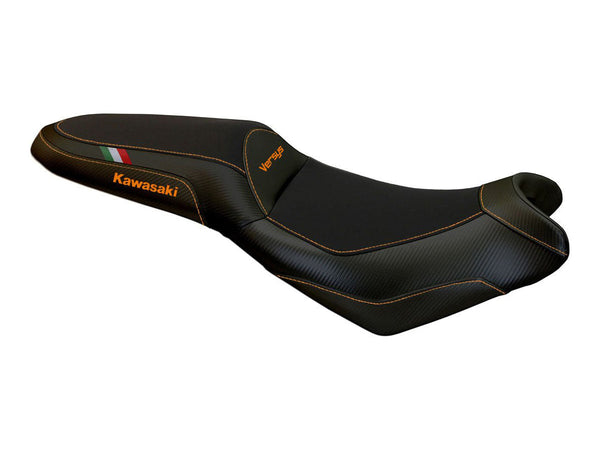 År domæne Grudge TAPPEZZERIA ITALIA Kawasaki Versys 650 Seat Cover "Elba Total Black Tr –  Factory Racing