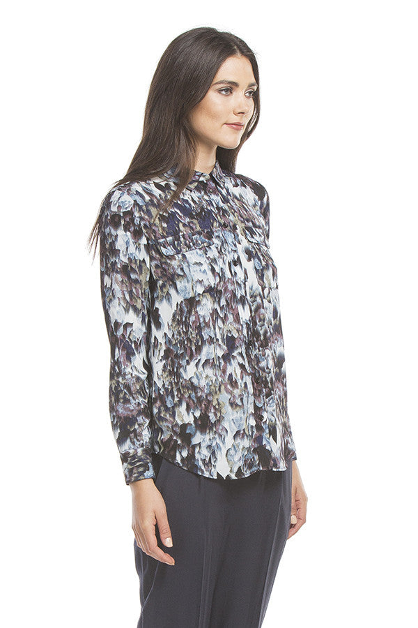 Classic Shirt | Blue Floral P – AND B