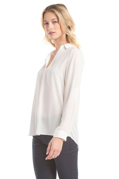 Finley Top | Ivory – AND B