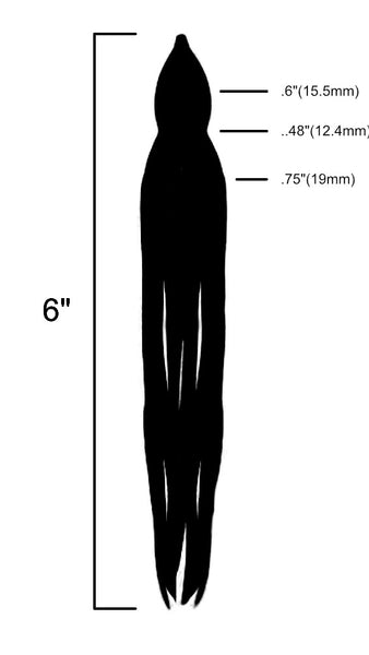 6 inch squid size guide