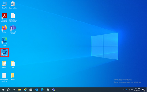 Reopen AutoCUE Desktop Icon