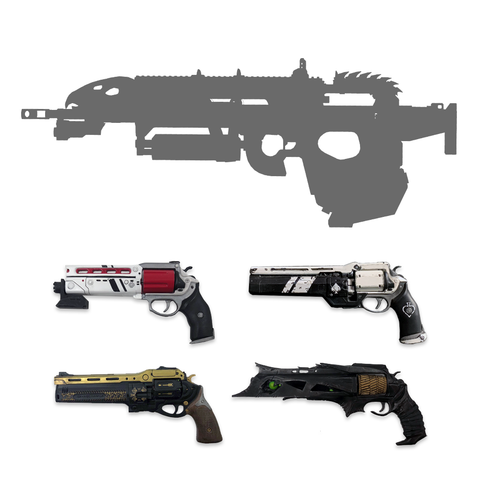 Destiny 2 Bad JuJu Pulse Rifle Replica - Official Bungie Rewards