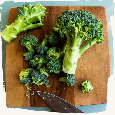 Brokkoli liefert viel Kalzium und Zink