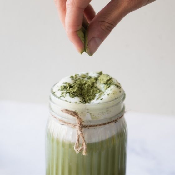 Topping Matcha Kokos Latte 