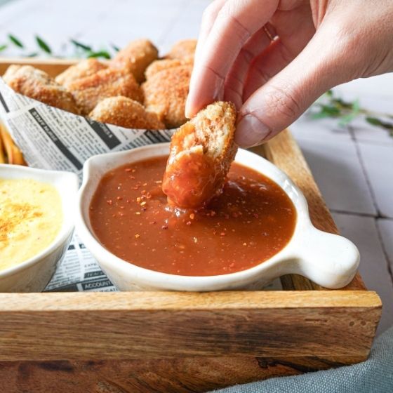 Chicken Nuggets in Dip