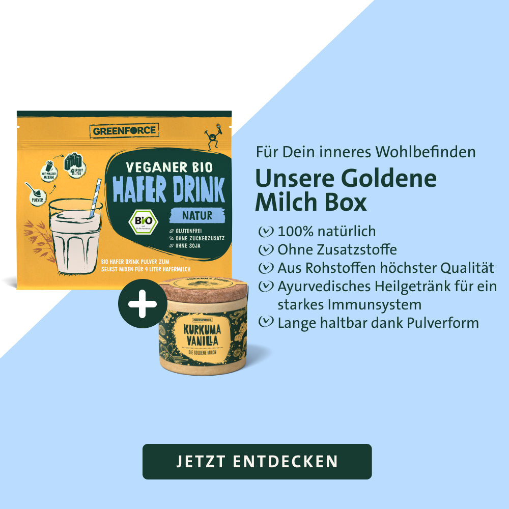 Für Dein inneres Wohlbefinden: Unsere goldene Milch Box