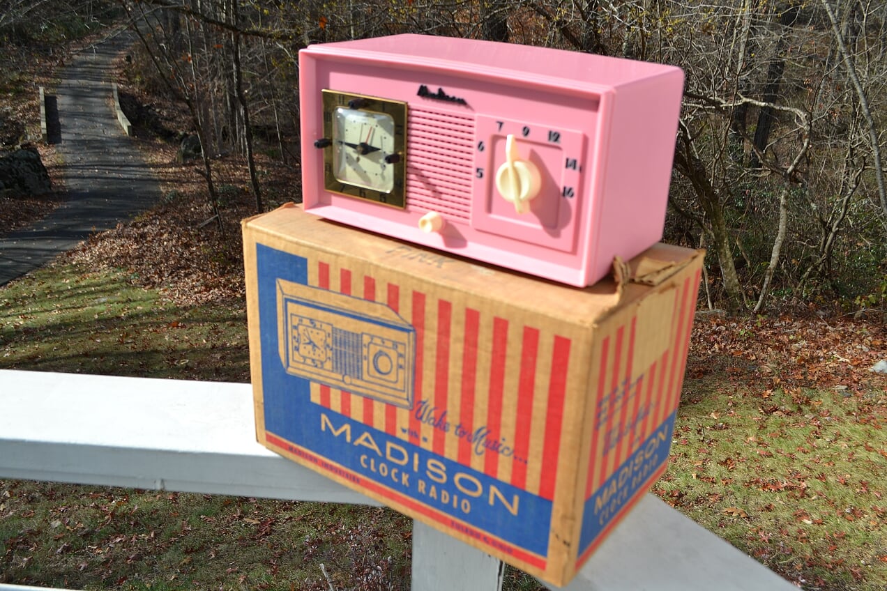 NOS TREASURE Pink Madison Model 940AU Original Box Just Found Holy Smoke!
