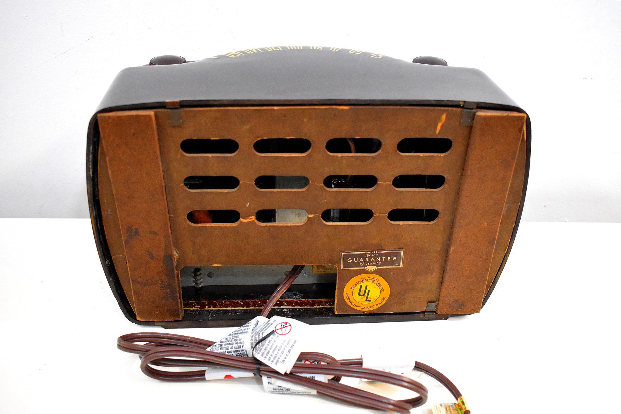 2022 通電確認品 PHILCO AM RADIO アメリカン真空管ラジオ PHILCO