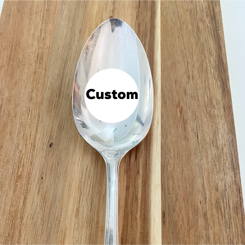 Custom Peanut Butter Spoon 